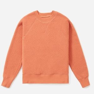 EVERLANE ReNew Sherpa Sweatshirt Sz XS